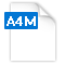 A4M arquivo de formato