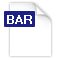 bar file di formato