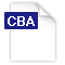 フォーマットファイル CBA