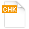 フォーマットファイル CHK