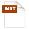 fichier de format INDT