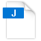file di formato j
