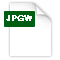 arquivo de formato jpgw