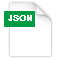 フォーマットファイル JSON