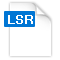 LSR archivo de formato