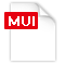 file di formato mui