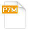 arquivo de formato p7m