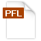 pfl arquivo de formato