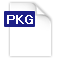 fichier de format pkg