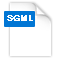 SGML archivo de formato