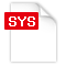 Formatdatei sys